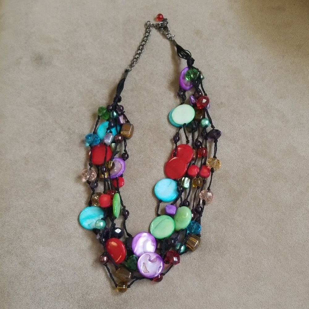 Premier Designs Multi Stand and Color Necklace